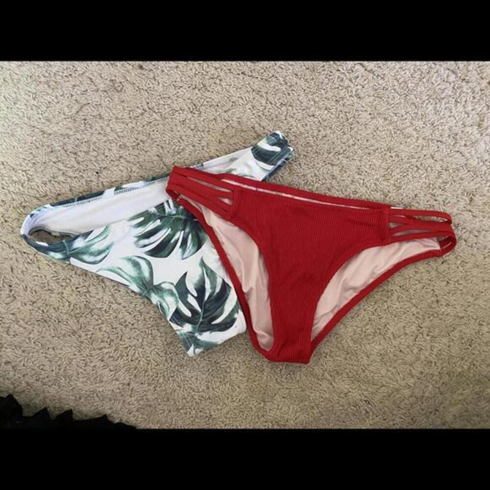 SHADE & SHORE and ZAFUL Bikini Bottoms Lot Small Size 4